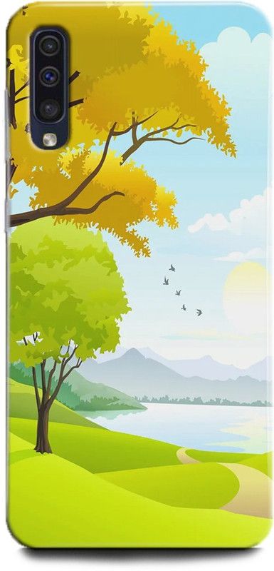 INDICRAFT Back Cover for Samsung Galaxy A50s, Nature, Printed  (Multicolor, Shock Proof, Pack of: 1)
