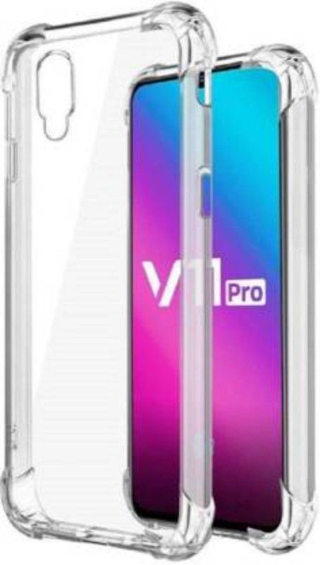 Desirtech Back Cover for Vivo V11 Pro  (Transparent, Pack of: 1)