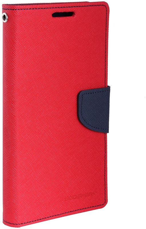 AMFIN Flip Cover for OnePlus 3T  (Red)