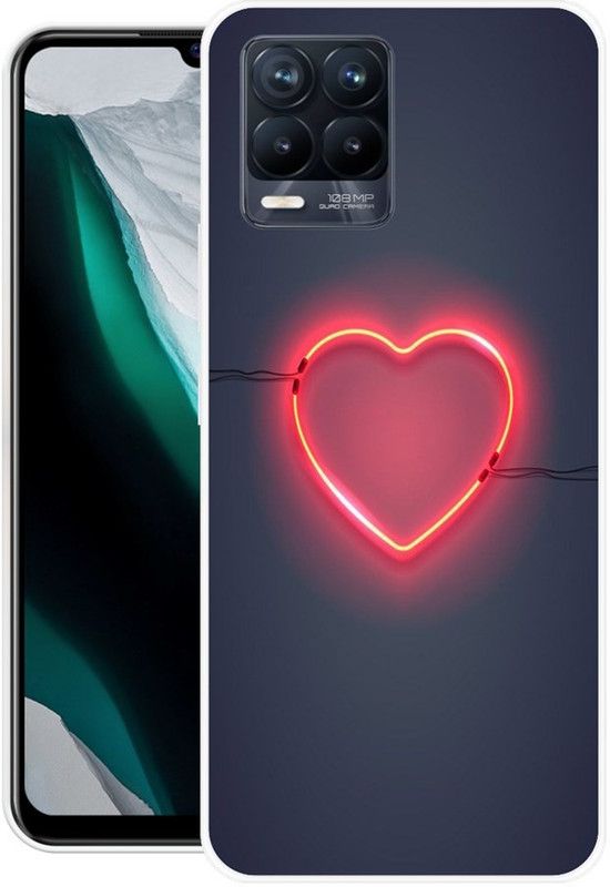 Krtagy Back Cover for Oppo Realme 8 Pro  (Grey, Dual Protection, Silicon, Pack of: 1)