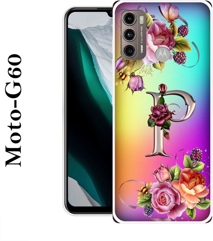 INDIALAND Back Cover for Motorola Moto G60  (Multicolor, Silicon)