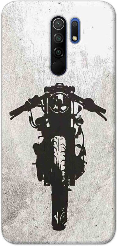 NDCOM Back Cover for POCO M2 Bike Lover Printed  (Multicolor, Hard Case, Pack of: 1)