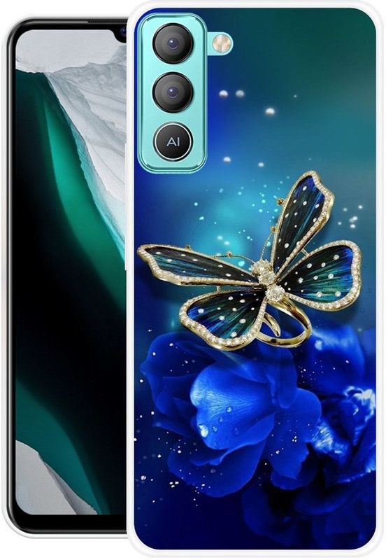 Krtagy Back Cover for Tecno Pop 5 pro, Tecno Pop 5 Lite  (Multicolor, Dual Protection, Silicon, Pack of: 117)