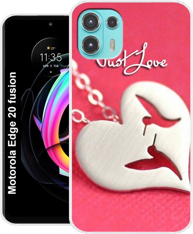 SmartGoldista Back Cover for Motorola Edge 20 Fusion  (Multicolor, Grip Case, Silicon)
