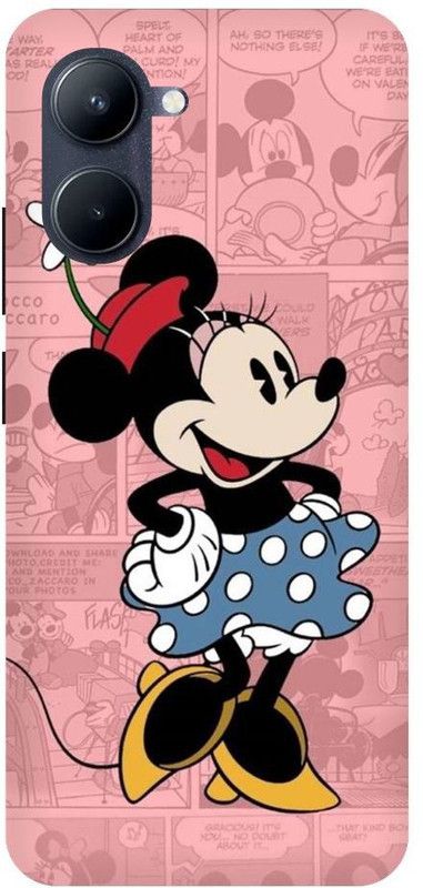 Vinsmoke Back Cover for Realme C33 Mickey-Mouse-minnie-Mouse-Cartoon-Anime-Cute-168  (Multicolor, Shock Proof)