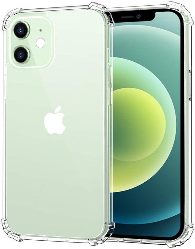 Inbase Back Cover for iPhone 12 Mini  (Transparent, Shock Proof, Silicon, Pack of: 1)