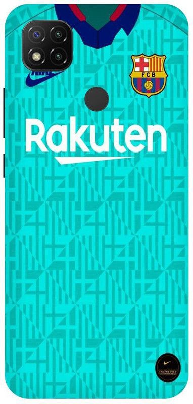 PICHKU Back Cover for REDMI 9C  (Blue, Hard Case, Pack of: 1)