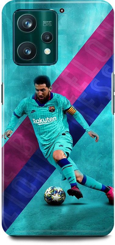 play fast Back Cover for Realme 9 Pro Plus 5G LIONEL, MESSI, CUP, 10, MESSI  (Blue, Hard Case, Pack of: 1)