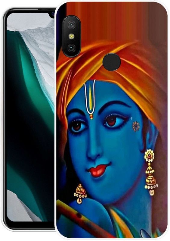 ROCKPRINT Back Cover for Mi Redmi 6 pro  (Multicolor, Grip Case, Silicon, Pack of: 1)