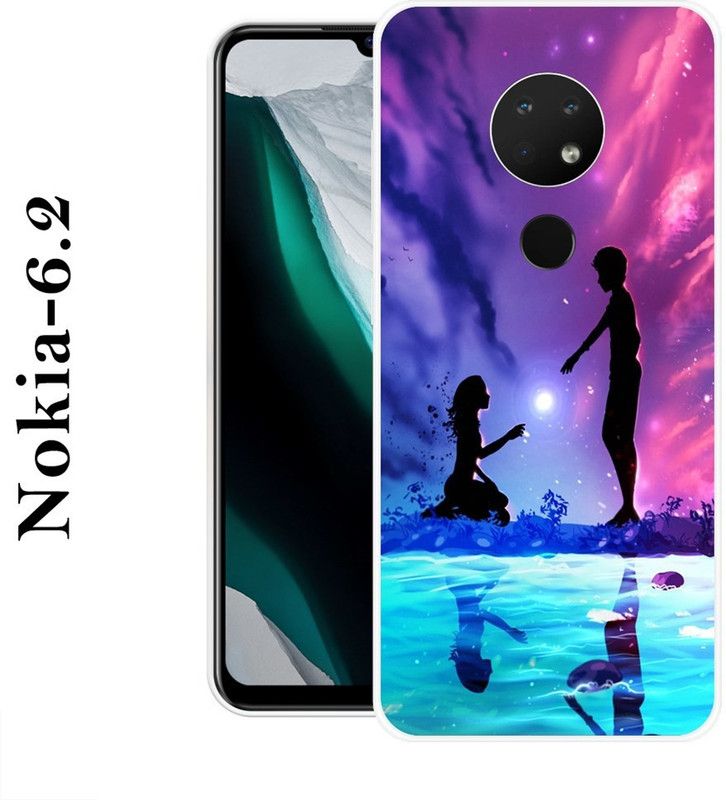 BAGRA Back Cover for Nokia 6.2, Nokia 7.2  (Multicolor, Grip Case, Silicon)