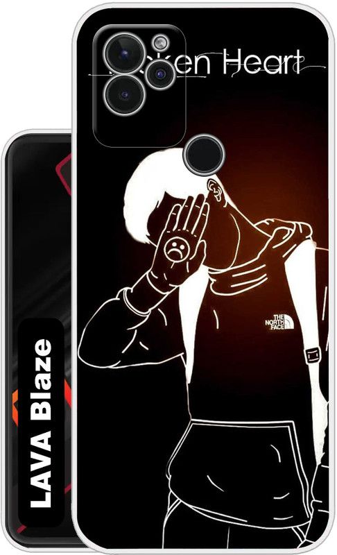 Flipkart SmartBuy Back Cover for LAVA Blaze  (Multicolor, Silicon, Pack of: 1)