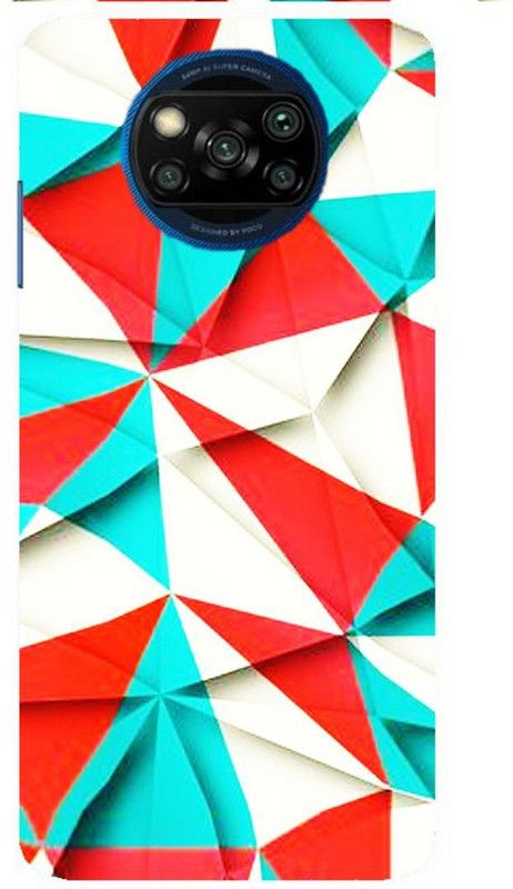 SPBR Back Cover for Poco X3 Pro  (Multicolor, Hard Case, Pack of: 1)