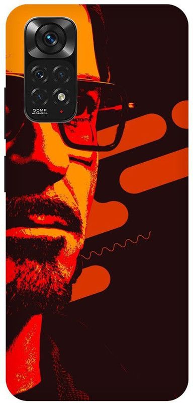THE NARAYANA COLLECTIONS Back Cover for REDMI NOTE 11-IRON,MAN,TONNY,STARK,AVENGERS  (Multicolor, Hard Case, Pack of: 1)