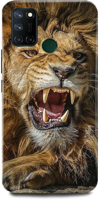 MP ARIES MOBILE COVER Back Cover for OPPO A53/CPH2127,Lion,The,King,Of,Jungal,Lion,Face,Angry,Lion,  (Multicolor, Hard Case, Pack of: 1)