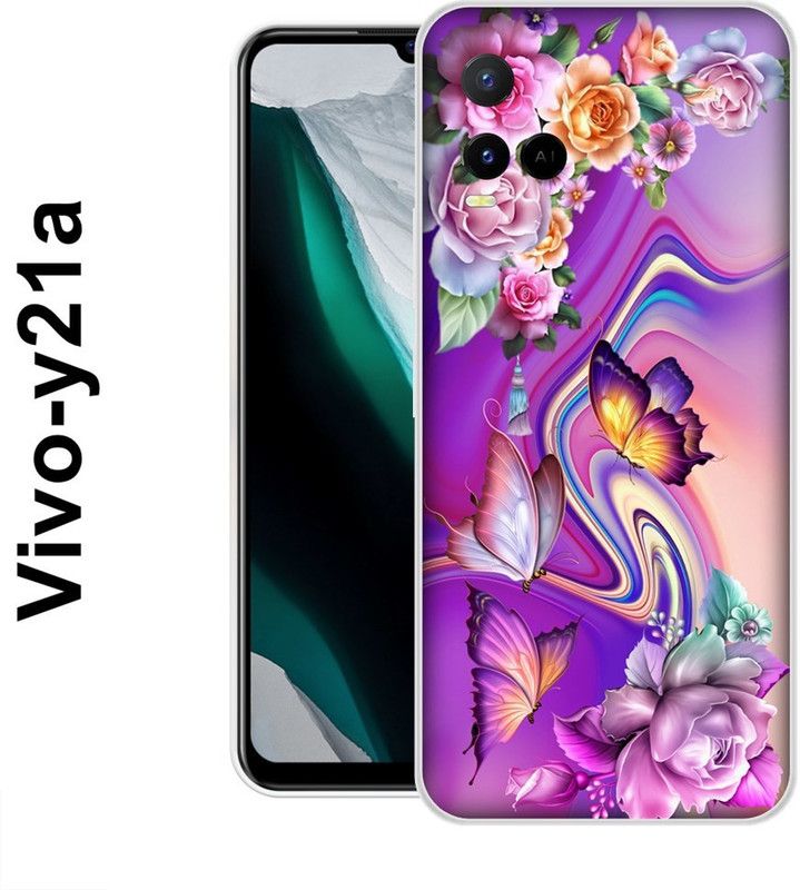 JATLAND Back Cover for Vivo Y21, Vivo Y21 2021, Vivo Y33s, Vivo Y21T, Vivo Y21A, Vivo Y21E, Vivo Y33T  (Multicolor, Grip Case, Silicon)