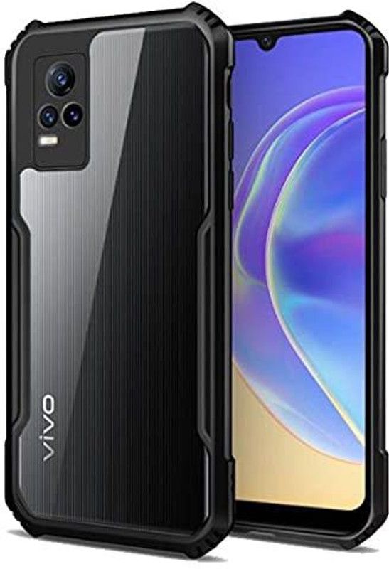 4BIT Back Cover for Vivo Y73  (Transparent, Shock Proof)