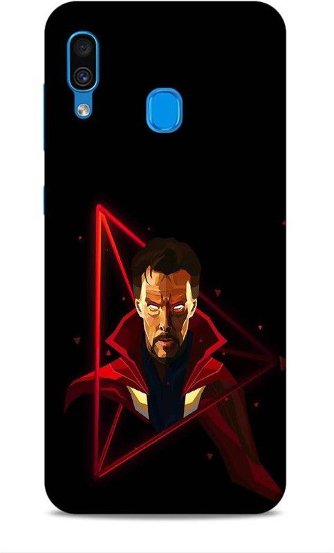 Printabulous Back Cover for Samsung Galaxy A30  (Black, Red)