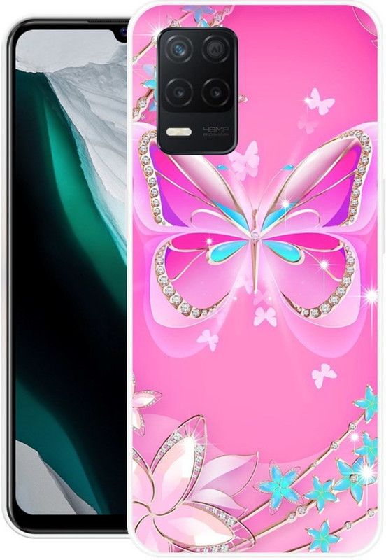 BAGRA Back Cover for Realme Narzo 8s 5G, Realme Narzo 30 5G, Realme 8 5G, Realme 9 5G  (Multicolor, Grip Case, Silicon)