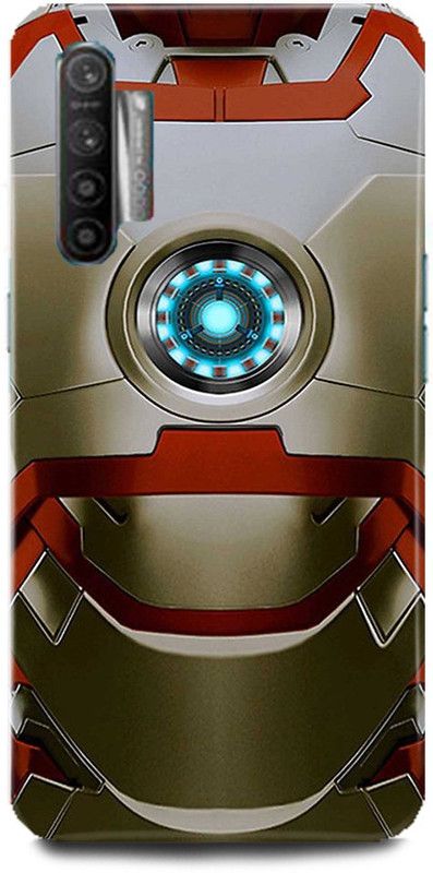 MP ARIES MOBILE COVER Back Cover for Realme XT,RMX1921, Iron Man Iron Man Mask Iron Man Face Avenger Marvel Superhero Avengers  (Multicolor, Hard Case, Pack of: 1)