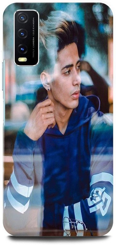 play fast Back Cover for Vivo Y12s, V2033 DANISH, ZEHAN, TIKTOKER, FAMOUS, MODEL  (Blue, Hard Case, Pack of: 1)