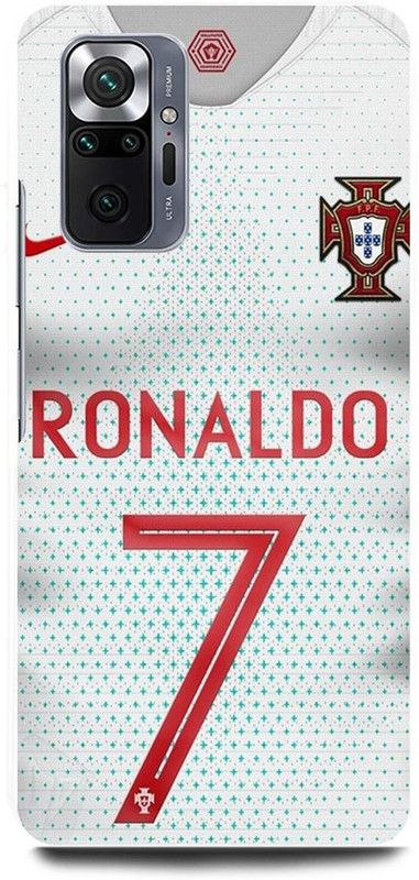 FRONK Back Cover for REDMI Note 10 Pro Max, CRISTIANO, RONALDO, FOOTBALL, PLAYER, JUVENTUS  (White, Hard Case)