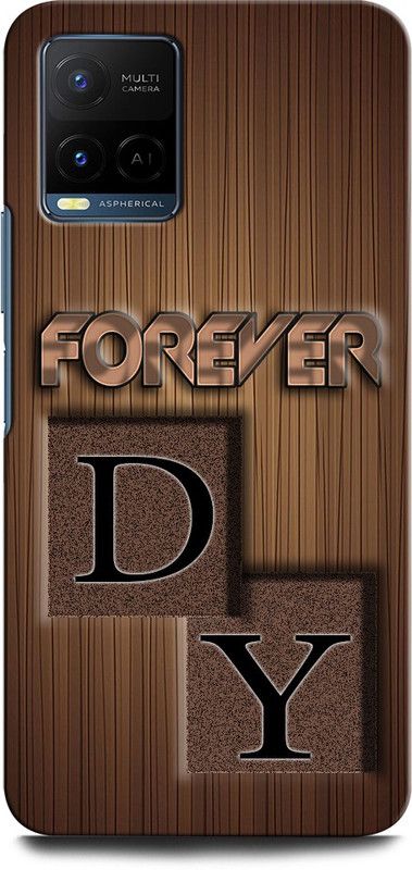 INTELLIZE Back Cover for Vivo Y33s DY, D LOVE Y, Y LOVE D, D LETTER, Y LETTER, DY NAME  (Multicolor, Hard Case)