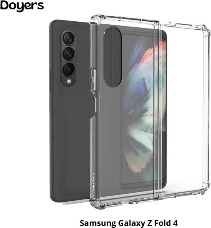Doyers Back Cover for Samsung Galaxy Z Fold4 5G  (Transparent, Shock Proof, Pack of: 1)