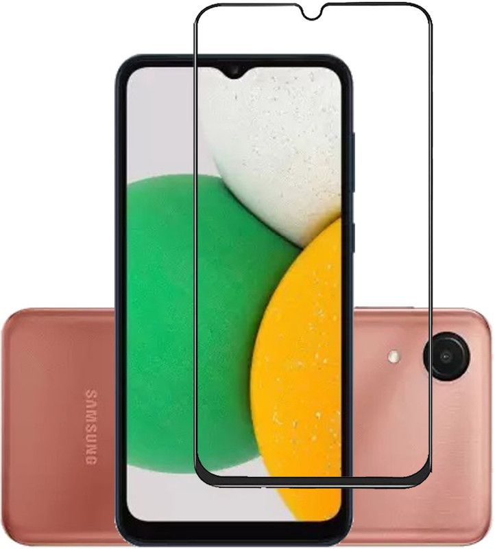 INFINITYWORLD Edge To Edge Tempered Glass for SAMSUNG Galaxy A03 Core, Samsung Galaxy A03 Core  (Pack of 1)