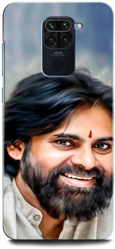 INTELLIZE Back Cover for REDMI Note 9 M2003J15SI PAWAN KALYAN, TAMIL ACTOR, STYLISH STAR, SOUTH STAR  (Multicolor, Hard Case)