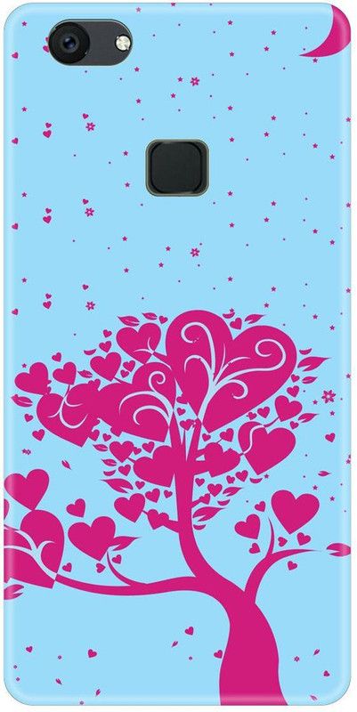 Smutty Back Cover for VIVO V7 Plus, Vivo 1716, Vivo 1850 - Heart Tree Print  (Multicolor, Hard Case, Pack of: 1)