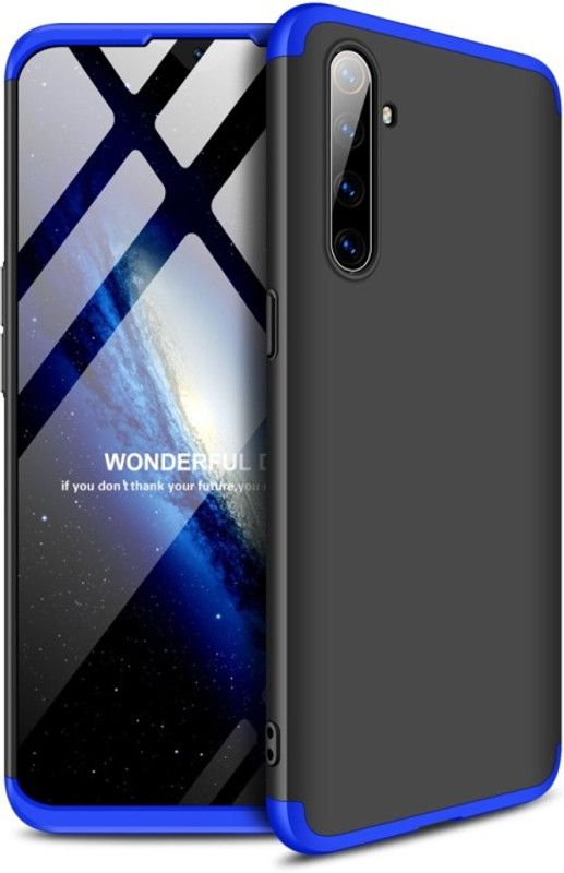 Cermarise Front & Back Case for Realme X2  (Blue, Dual Protection, Pack of: 1)