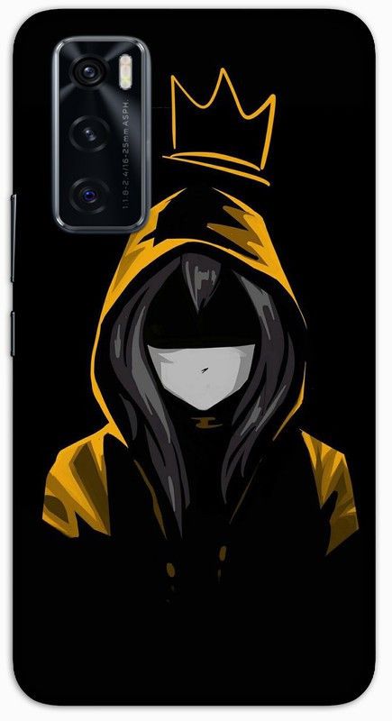 CROKIAN Back Cover for ViVO V20 SE Girl Sketch Back Cover  (Multicolor, Hard Case, Pack of: 1)