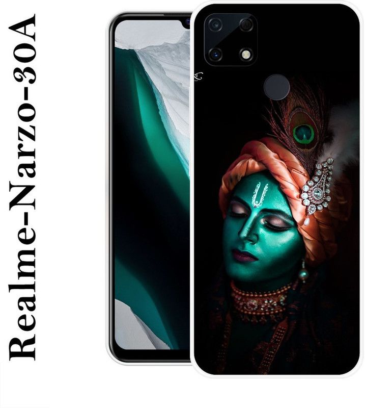 SUPERCASE Back Cover for Realme Narzo 30A  (Multicolor, Grip Case, Silicon)