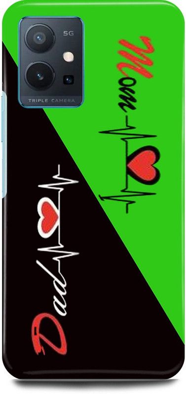 JUGGA Back Cover for OnePlus Nord CE 2 5G, MOM, DAD, MOTHER, FATHER, LOVE  (Green, Hard Case, Pack of: 1)