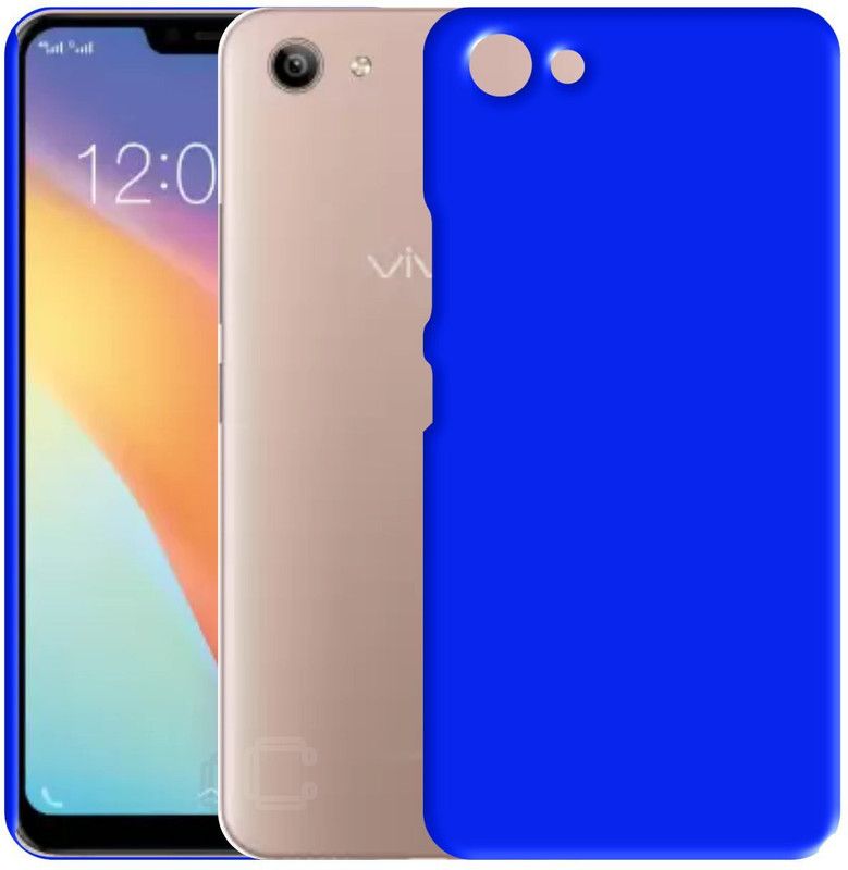 CASE CREATION Back Cover for Vivo Y81i (6.20-inch) 2019  (Blue, Shock Proof, Pack of: 1)