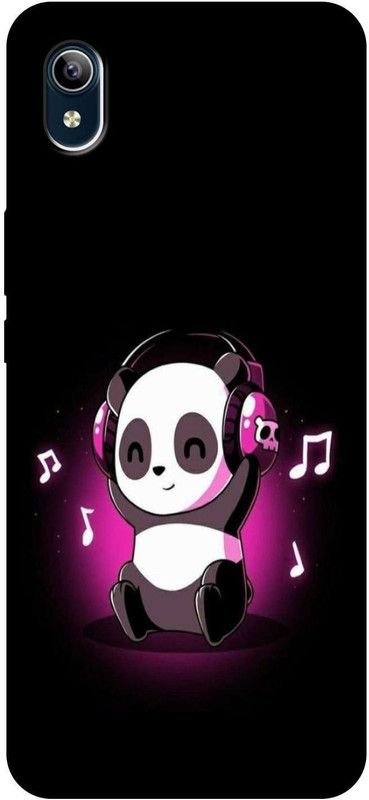 AVMABASH Back Cover for Vivo 1820,Vivo Y91i,Vivo Y90 Panda back cover  (Multicolor, Hard Case, Pack of: 1)
