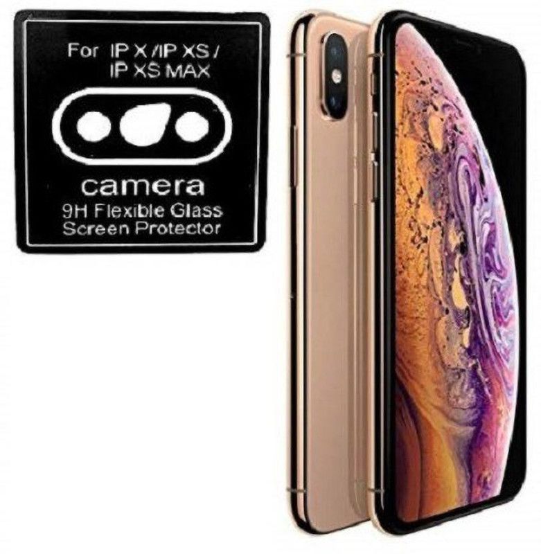 S-Hardline Back Camera Lens Glass Protector for Apple iPhone XS Max  (Pack of: 1)