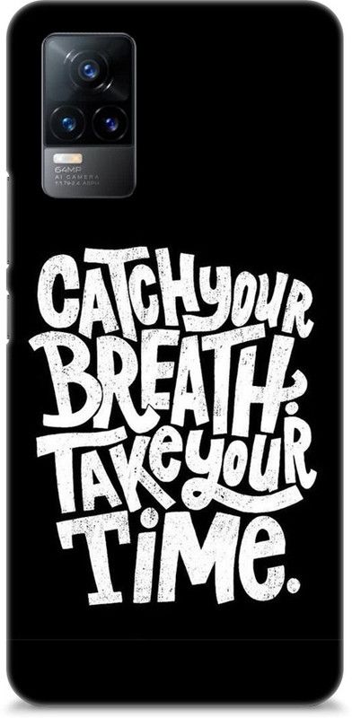 Mast Kalandar Back Cover for vivo Y73  (Black, White, Hard Case)