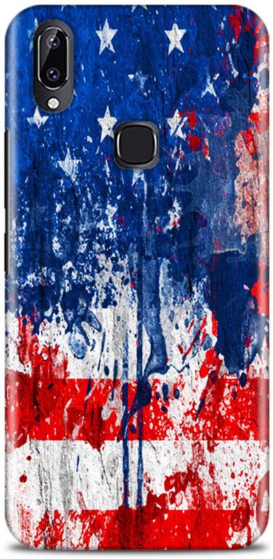 Sankee Back Cover for VIVO 1726  (Blue, Hard Case)