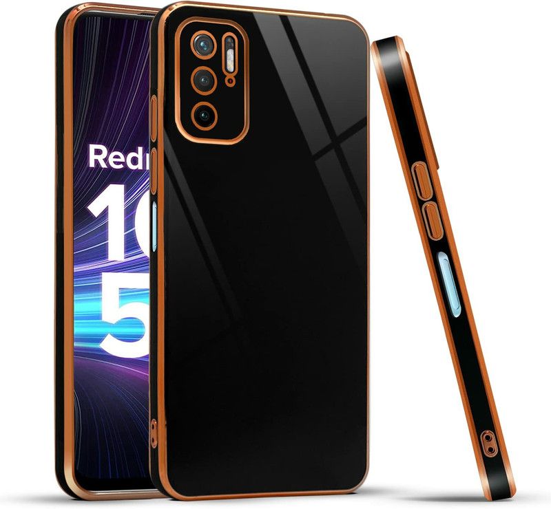 Mezmo Back Cover for POCO M3 Pro  (Black, Shock Proof, Silicon, Pack of: 1)