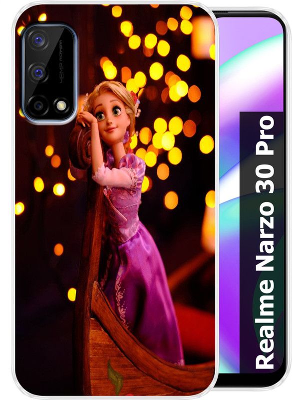 vipax Back Cover for Realme Narzo 30 Pro  (Multicolor, Silicon)