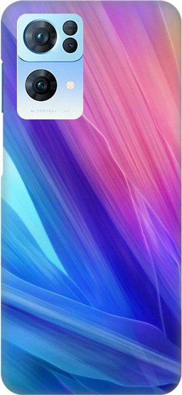 COBIERTAS Back Cover for Reno 7 Pro  (Multicolor, Hard Case, Pack of: 1)