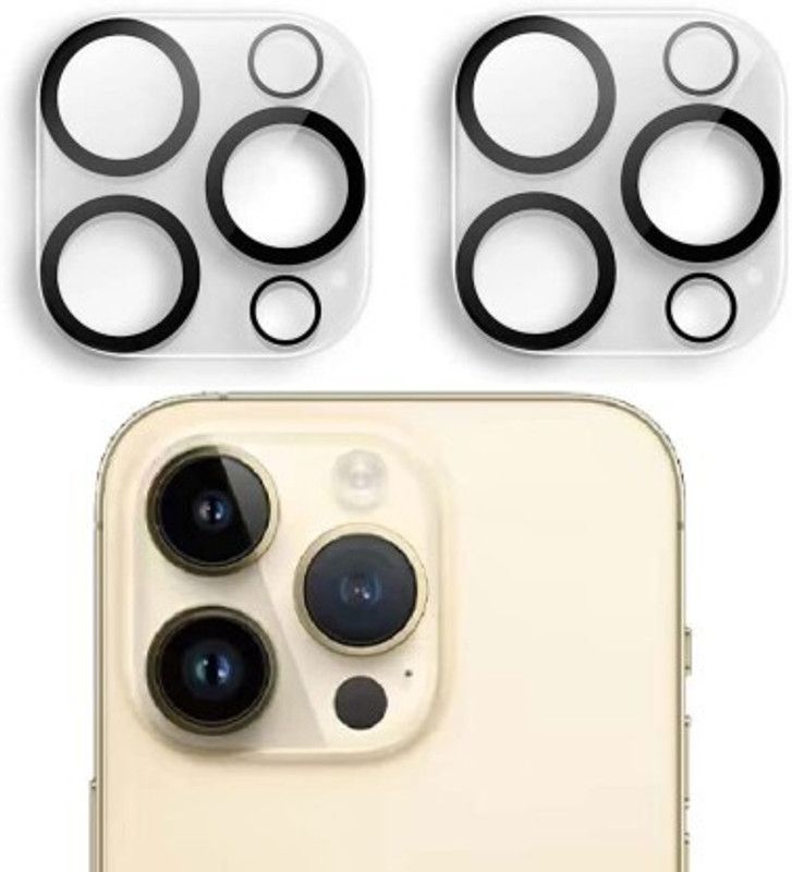 Aleena Back Camera Lens Glass Protector for APPLE iPhone 14 PRO,APPLE iPhone 14 PRO MAX 0.00.1007  (Pack of: 2)