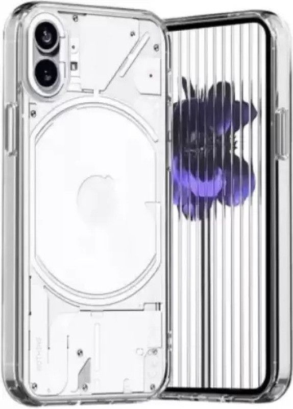 Sarju Front & Back Case for Nothing Phone (1), Nothing Phone 1, Nothing Phone1  (Transparent, Grip Case, Pack of: 1)