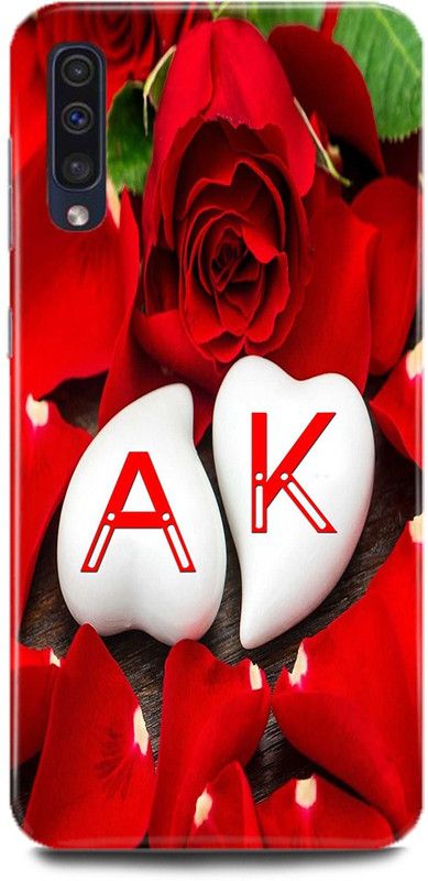 Dimora Back Cover for Samsung Galaxy A7(2018) ,A Loves K Name,A Name, K Letter, Alphabet,A Love K NAME  (Multicolor, Hard Case, Pack of: 1)