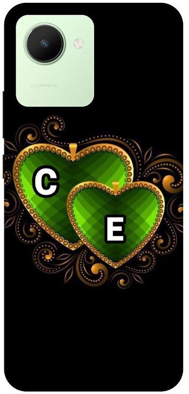 ThePrintlink Back Cover for Realme Narzo 50i Prime, C E, C LOVE E, C E NAME, C E ALPHABET, LOVE  (Multicolor, Shock Proof, Pack of: 1)