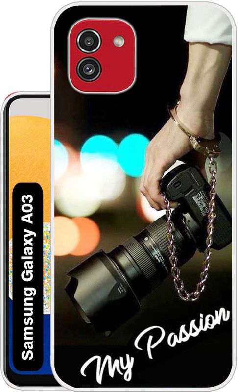 Case Club Back Cover for SAMSUNG Galaxy A03  (Black, Grip Case, Silicon, Pack of: 1)