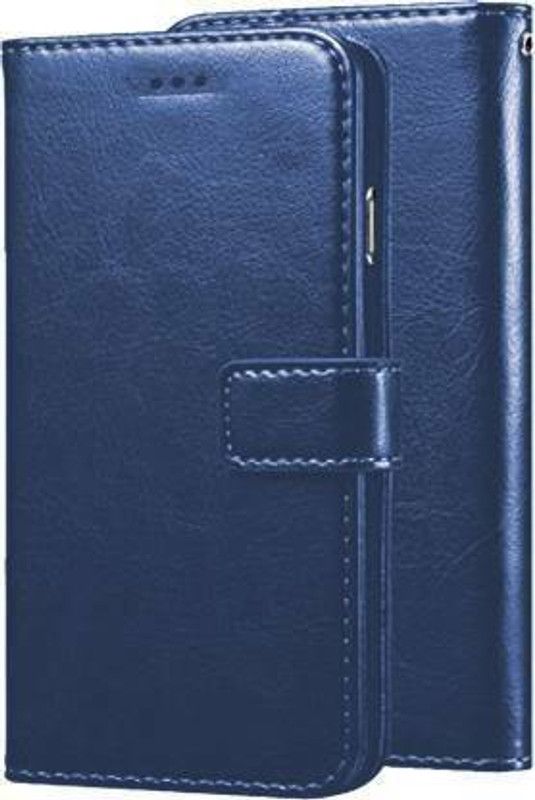 Mycos Flip Cover for Infinix HOT 20 5G  (Blue, Dual Protection, Pack of: 1)