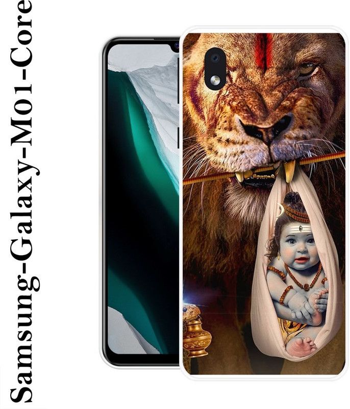 JATLAND Back Cover for Samsung Galaxy M01 Core  (Multicolor, Grip Case, Silicon)