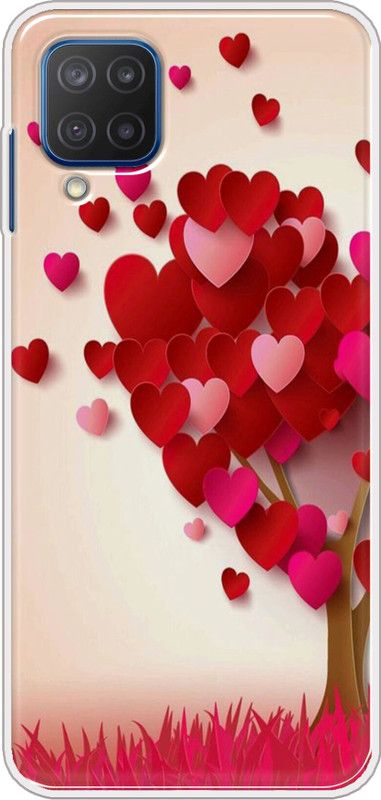 Hansviprint Back Cover for Samsung Galaxy M12  (Multicolor, Grip Case, Silicon, Pack of: 1)